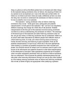 Eseja 'Seeing Conditions What We Believe. Believing Conditions What We See', 3.