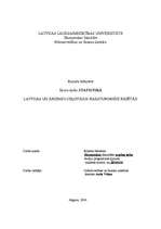 Referāts 'Latvijas un ārzemju ceļotājus raksturojošie rādītāji', 1.