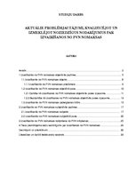 Referāts 'Aktuālie problēmjautājumi, kvalificējot un izmeklējot noziedzīgus nodarījumus pa', 1.