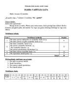 Konspekts 'Pārbaudes darbs latviešu valodā 2. klasei', 4.