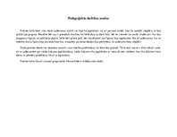 Konspekts 'Pirmsskolas četru nedēļu konspekti', 9.