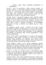 Eseja 'Latviešu valoda: Mūsu Identitātes Apskatīšana un Saglabāšana', 1.