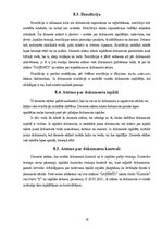 Prakses atskaite 'Dokumentu pārvaldības prakses atskaite', 18.