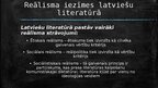 Prezentācija 'Reālisms pasaules un latviešu literatūrā', 6.