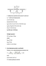 Paraugs 'Dzelzsbetona aprēķins laidumiem (sija, plātne)', 4.