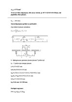 Paraugs 'Dzelzsbetona aprēķins laidumiem (sija, plātne)', 7.