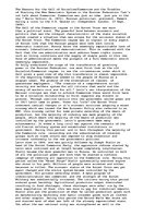 Eseja 'The Fall of Communism in Russia ', 1.