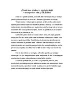 Eseja '"Ņemt savu prieku - to pievārtes kaķi - un uzpost no rīta." M.Zālīte', 1.