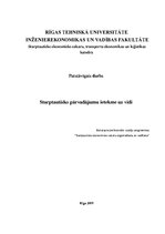 Referāts 'Starptautisko pārvadājumu ietekme uz vidi', 1.