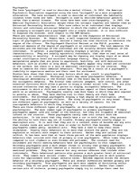 Eseja 'Psychopaths ', 1.