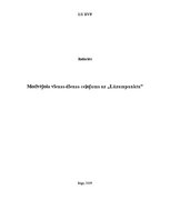 Referāts 'Motivējošs vienas dienas ceļojums', 1.