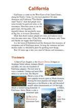 Konspekts 'California', 1.