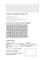 Konspekts 'Darba lapa "Lieldienas" 3. klasei', 2.