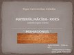 Prezentācija 'Materiālmācība koks - mahagonijs', 1.