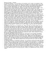 Eseja 'The Abstract Concept of Freedom', 1.