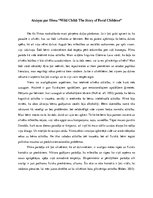 Eseja 'Atziņas par filmu "Wild Child"', 1.