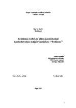 Referāts 'Reklāmas radošā plāna izveide produktam X', 1.