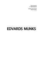 Referāts 'Edvards Munks', 1.