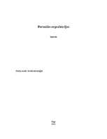 Referāts 'Formālās organizācijas', 1.