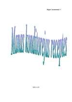 Konspekts 'Konditoreja', 1.