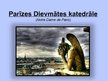 Prezentācija 'Parīzes Dievmātes katedrāle', 1.