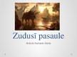 Prezentācija 'Grāmatas "Zudusī pasaule" analīzes prezentācija', 1.