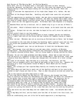 Eseja 'Book Review of "The Burning Man"', 1.