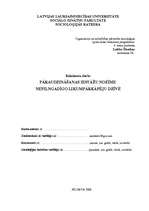 Diplomdarbs 'Pāraudzināšanas iestāžu nozīme nepilngadīgo likumpārkāpēju dzīvē', 1.