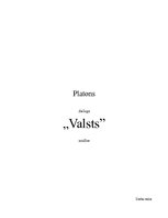 Referāts 'Platona dialoga "Valsts" analīze', 7.