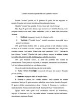 Konspekts 'Literāro virzienu apzināšanās un izpratnes vēsture', 1.
