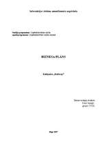 Biznesa plāns 'Kafejnīca "Railway"', 1.