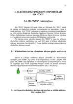 Referāts 'Alkoholisko dzērienu imports SIA “XXX” akcīzes preču noliktavā', 22.