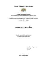 Referāts 'Studentu sekmība', 1.