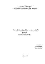 Referāts 'Darba aizsardzība un ergonomika. Prasības tastatūrai', 1.
