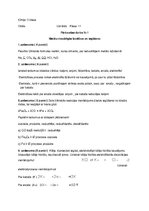 Paraugs 'Metālu vispārīgās īpašības un iegūšana. Kontroldarba atbildes', 1.