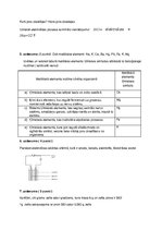 Paraugs 'Metālu vispārīgās īpašības un iegūšana. Kontroldarba atbildes', 2.