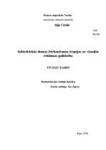 Referāts 'Reklāmas ietekme uz patērētāju', 1.