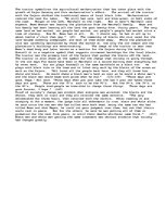 Eseja 'Presentation of the Tractor in "A Gathering of Old Men" by Ernest Gaines.', 1.