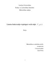 Paraugs 'Lineāra funkcionāļa vispārīgais veids telpā', 1.