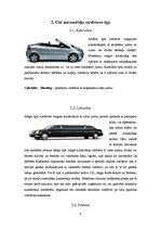 Konspekts 'Automobiļu virsbūvju tipi, to īpatnības un izmantošana', 8.