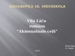 Prezentācija 'Viļa Lāča romāns "Akmeņainais ceļš"', 1.