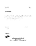 Paraugs 'Lietvedības dokumenti', 5.