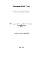 Referāts 'Balvu rajona tūrisma produktu raksturojums', 1.