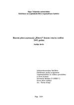 Biznesa plāns 'Biznesa plāns uzņēmuma finanšu līdzekļu plānošanai', 1.