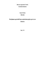 Referāts 'Darījumu apstrīdēšana maksātnespējas procesos', 1.