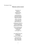 Paraugs 'Banāna dzīvesstāsts', 1.