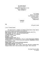 Paraugs 'Oferte, akcepts, līgums', 1.