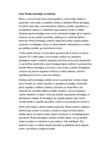 Eseja 'Pārtikas tehnoloģija un kulinārija: inovācijas, kvalitāte un mūsdienu tendences', 1.