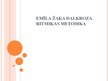 Prezentācija 'Emīla Žaka Dalkroza ritmikas metodika', 1.