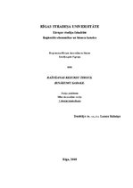 Konspekts 'Ražošanas resursu tirgus. Ienākumu sadale', 1.